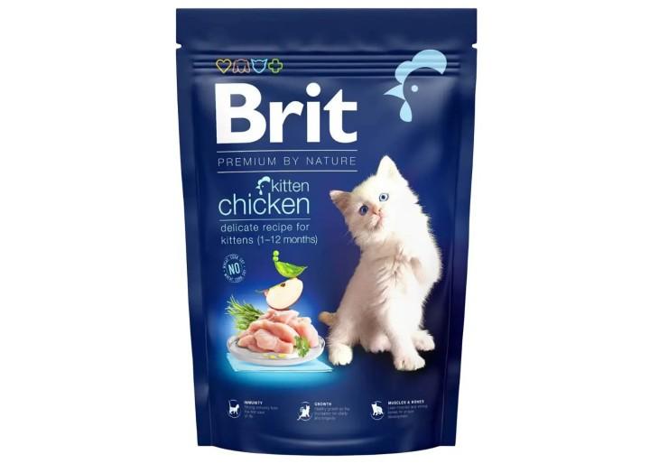 Brit Premium Kitten Chicken для котят с курицей 300 г Brit Premium Kitten Chicken для котят с курицей 300 г