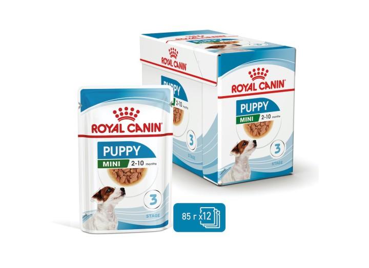 Royal Canin Mini Puppy для щенков в соусе 12х85 г Royal Canin Mini Puppy для щенков в соусе 12х85 г