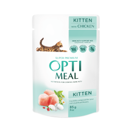 Optimeal Kitten Chicken з куркою для кошенят 85 г
