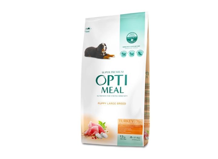 Optimeal Puppy Large Turkey для щенков крупных пород индейка 12 кг Optimeal Puppy Large Turkey для щенков крупных пород индейка 12 кг