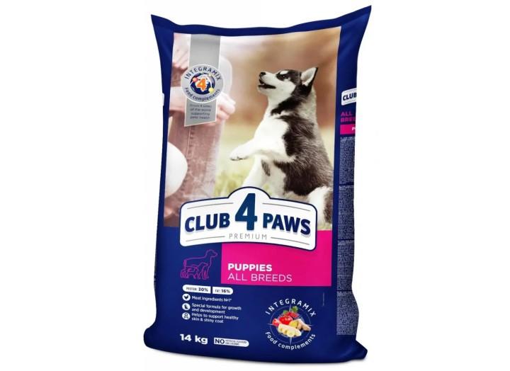 Клуб 4 Лапы Premium Puppies для щенков всех пород с курицей 14 кг Клуб 4 Лапы Premium Puppies для щенков всех пород с курицей 14 кг