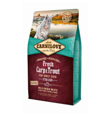 Carnilove Carp Trout Sterilised для стерилізованих кішок з коропом та фореллю 6 кг