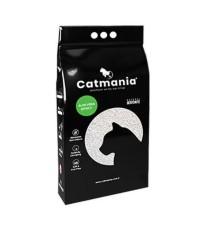Бентонитовый наполнитель Catmania для кошек с запахом алое вера, зеленые гранулы, 10 л 8.5 кг фото