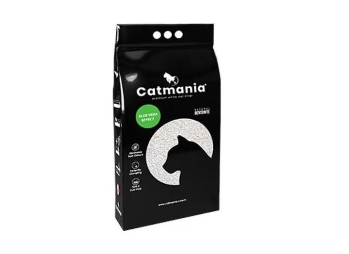 Бентонитовый наполнитель Catmania для кошек с запахом алое вера, зеленые гранулы, 10 л 8.5 кг Бентонитовый наполнитель Catmania для кошек с запахом алое вера, зеленые гранулы, 10 л 8.5 кг