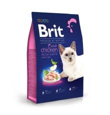 Brit Premium Adult Chicken для кошек с курицей 8 кг