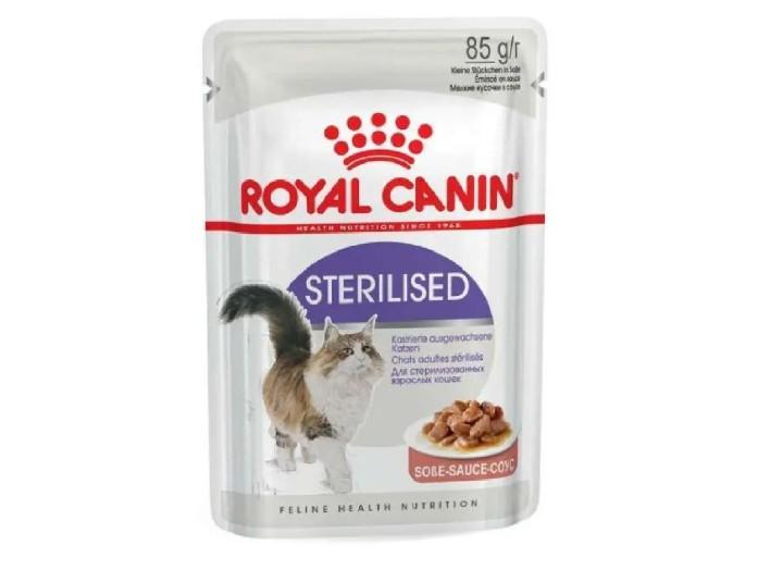 Royal Canin Sterilised Sauce в соусе для стерилизованных кошек 12х85 г Royal Canin Sterilised Sauce в соусе для стерилизованных кошек 12х85 г