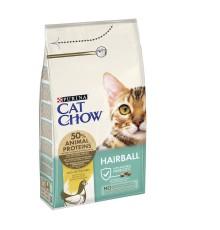 Cat Chow Hairball Control для кошек с курицей 1.5 кг фото
