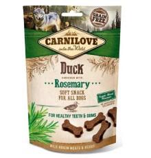 Ласощі для собак Carnilove DogSemi Moist, качка та розмарин 200 г (111373)