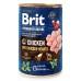 Brit Premium by Nature з курячими серцями для собак 800 г