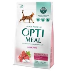 Optimeal High in Veal для кошек с телятиной 700 г фото