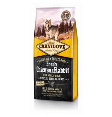Carnilove Chicken Rabbit для собак з куркою та кроликом 12 кг