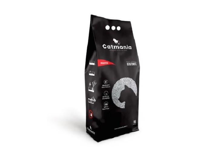 Бентонитовый наполнитель Catmania для кошек натуральный белый комкующий 10л, 8.5кг Бентонитовый наполнитель Catmania для кошек натуральный белый комкующий 10л, 8.5кг