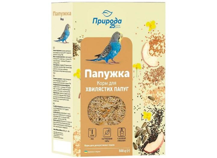 Корм для волнистых попугаев Природа Папужка, Йод, 500 г (PR241087) Корм для волнистых попугаев Природа Папужка, Йод, 500 г (PR241087)