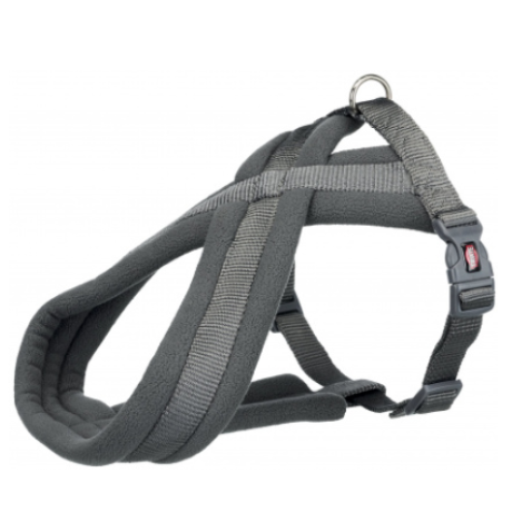 Шлей Trixie Premium Touring Harness для собак нейлонова, 35-50 см графітовий