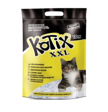 Наповнювач силікагелевий Kotix для котячого туалету 10 л