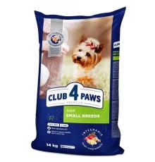 Клуб 4 Лапы Premium Small Breeds для собак с курицей 14 кг фото